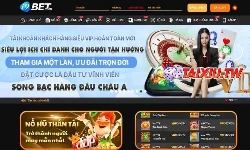 i9bet là thương hiệu cá cược trực tuyến đẳng cấp số 1 tại Việt Nam